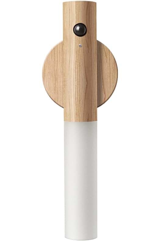 Schindora - Luz nocturna recargable con sensor de movimiento para pasillos y dormitorios