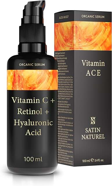 Serum Facial Vitamina C - Tratamiento Orgánico para la Piel con Propiedades Antiarrugas e Hidratantes.