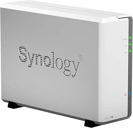 Servidor NAS Synology DiskStation DS120j: Almacenamiento eficiente y seguro para tus datos.