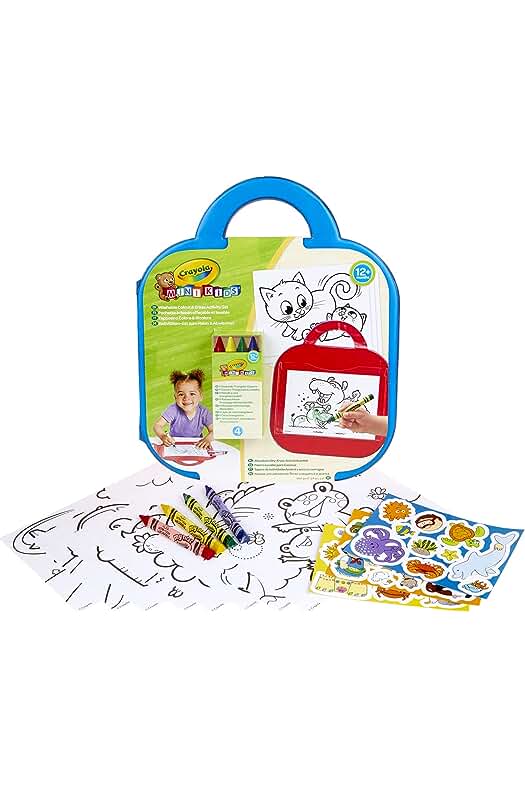 Set de actividades de arte para bebés: Pizarra Mágica Lavable para Colorear - Divertido y sin manchas