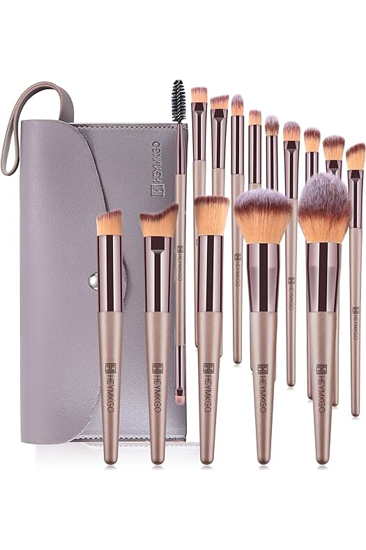 Set de Brochas de Maquillaje Profesional para un Maquillaje Impecable y Duradero.
