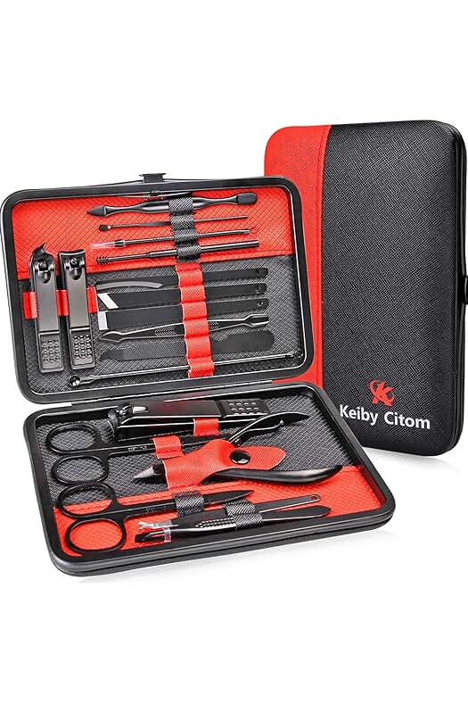 Set de Manicura Profesional en Acero Inoxidable - 18 Piezas de Alta Calidad y Durabilidad