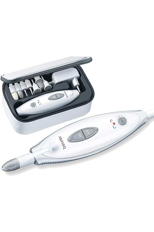 Set de manicura y pedicura profesional Beurer MP 41: herramientas de calidad para el cuidado de uñas.