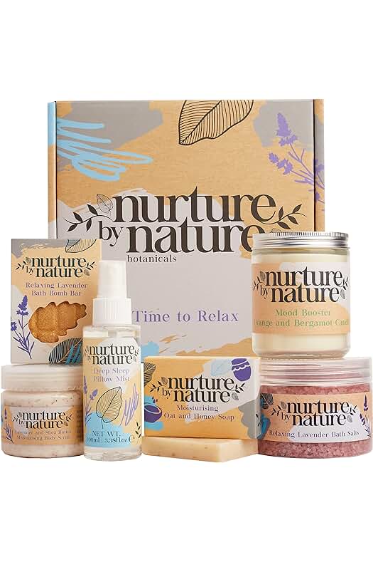 Set de regalo Serenidad y Paz: Aromaterapia, aceites esenciales, sales de baño, jabones, bombas de baño, velas.