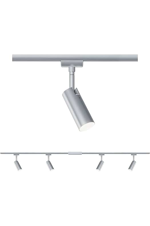 Set de rieles LED URail Tubo: Iluminación versátil y moderna para tu hogar.
