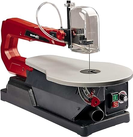 Sierra de marquetería Einhell TC-SS 405 E: Potente, precisa y con extracción de polvo.