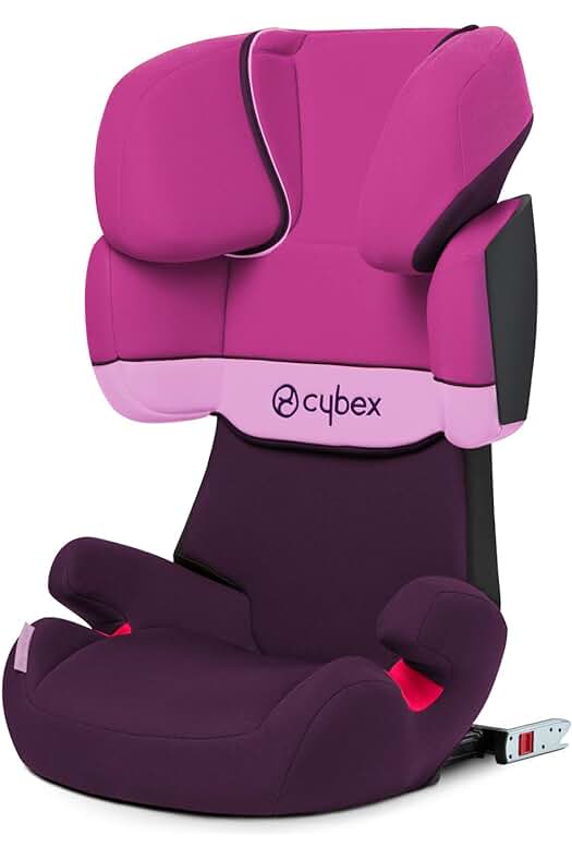Silla de coche Cybex Silver Solution X-Fix: Grupo 2/3, morado, 3-12 años