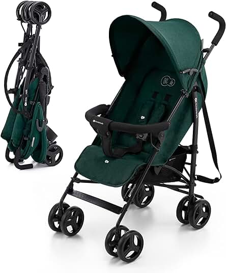 Silla de Paseo bebé Kinderkraft TIK: Ligera, Plegable y con Posición Reclinada.