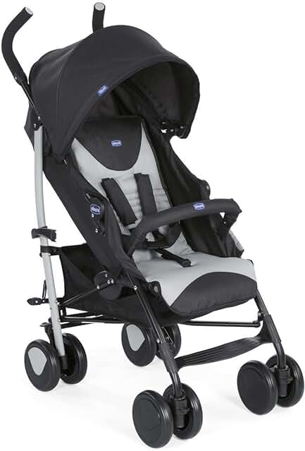 Silla de Paseo Compacta y Ligera para Bebés desde 0 Meses hasta 22 Kg - Gris (Scarlet)