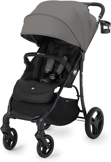 Silla de paseo KinderKraft ASKOY: cómoda, plegable y resistente para tu bebé