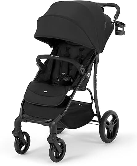 Silla de paseo Kinderkraft ASKOY: ligera, resistente al agua y con protección solar UPF50+.