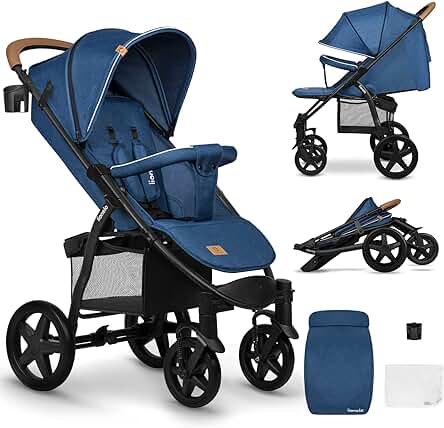 Silla de Paseo LIONELO Annet: Cómoda, segura y práctica para pasear a tu hijo.