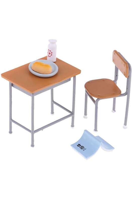 Sillas de estudio infantil: Conjunto de 6 piezas para decorar habitaciones de niños.