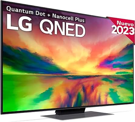 Smart TV LG 4K QNED de 50 con HDR10, webOS23 y potente procesador para juegos