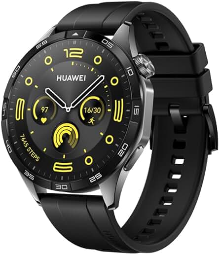 Smartwatch Huawei GT 4 - Duración de batería excepcional, seguimiento de salud avanzado