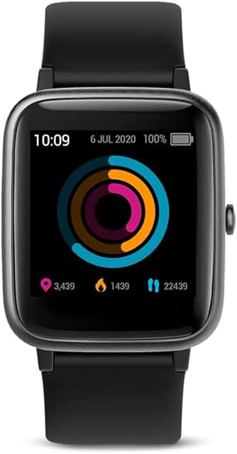 Smartwatch SPC Smartee Boost - Reloj Inteligente con GPS, monitoriza 15 deportes y autonomía de 12 días.