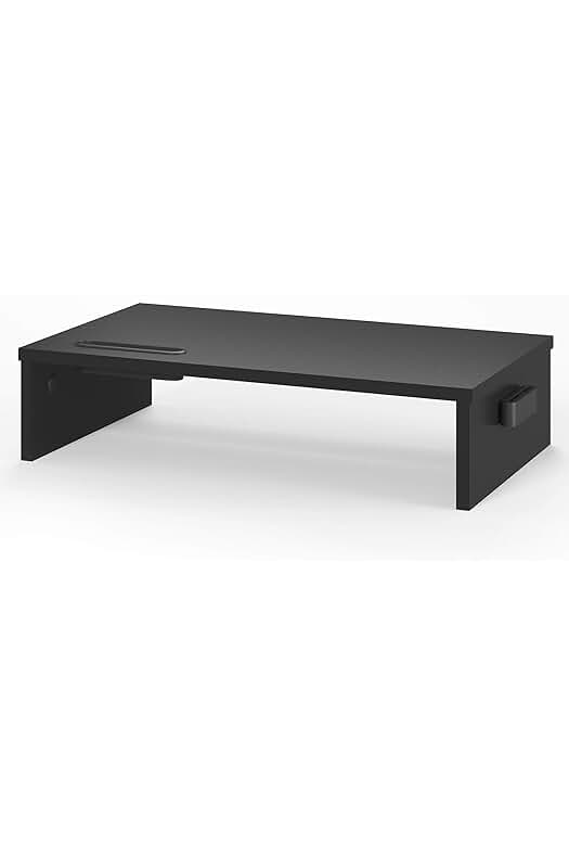 Soporte de monitor de madera BONTEC: eleva y organiza tu pantalla con estilo.
