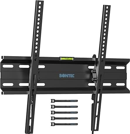 Soporte de Pared Inclinable BONTEC para TV LED/LCD/Plasma de 23-60 Pulgadas - Máx. 45kg
