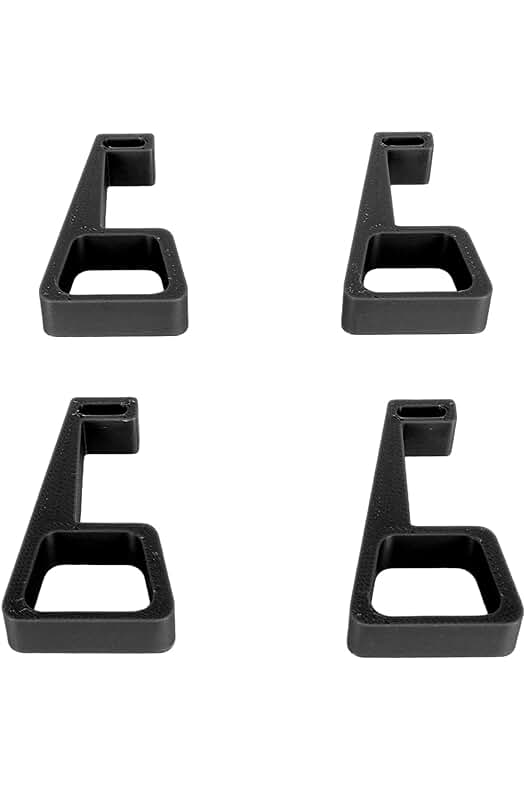 Soporte de Patas de Refrigeración para Consola Delgada PS4 - Bewinner Pies de Soporte Horizontal (Negro)
