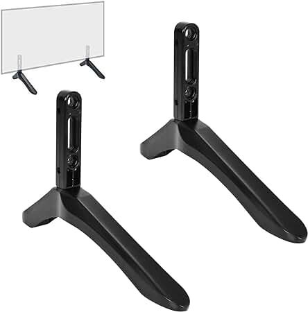 Soporte de TV Patas: Estable y ajustable, ideal para televisores de 32 a 65 pulgadas.
