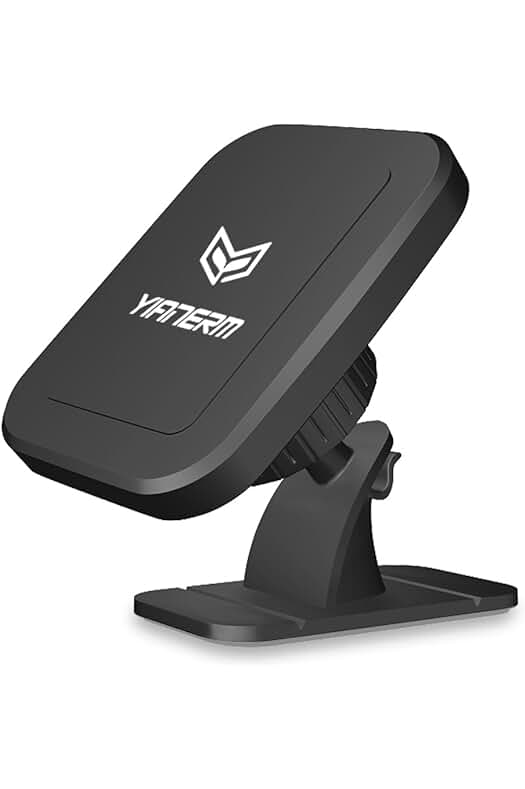 Soporte Magnético para Coche: Mantén tu teléfono seguro y accesible mientras conduces.