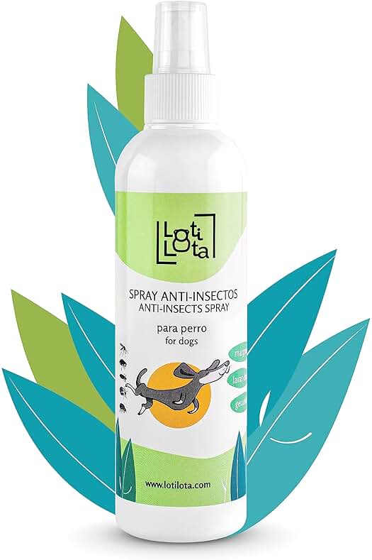 Spray Repelente de Insectos Naturales para Perros - Protección de 250 ml