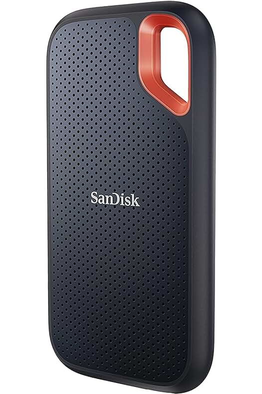 SSD portátil SanDisk Extreme de 1TB: Rendimiento rápido y resistencia al agua y polvo