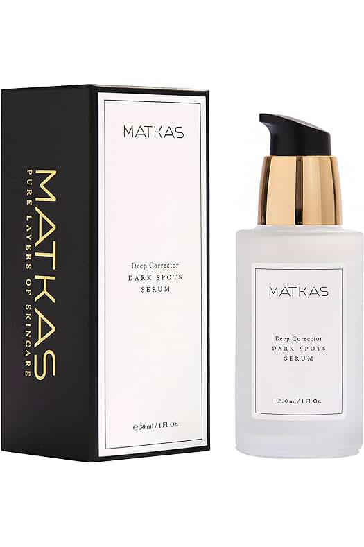 Suero Despigmentante Facial MATKAS para Manchas Oscuras y Tono de Piel Desigual.