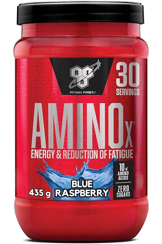 Suplemento Amino X de BSN Nutrition: Potente fórmula de aminoácidos para mejorar tu rendimiento físico.