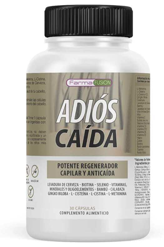 Suplemento Anticaída para el Cabello: Fortalece, Estimula y Promueve el Crecimiento Capilar Naturalmente