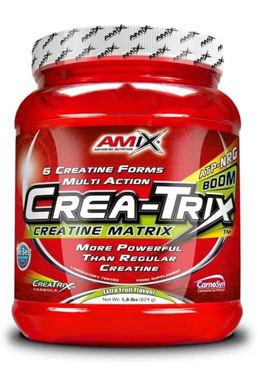 Suplemento de creatina AMIX CREA-TRIX (824gr) - Sabor a limón