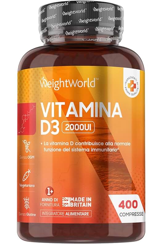 Suplemento de Vitamina D3 - Refuerza tu sistema inmunológico y cuida tus huesos y músculos.