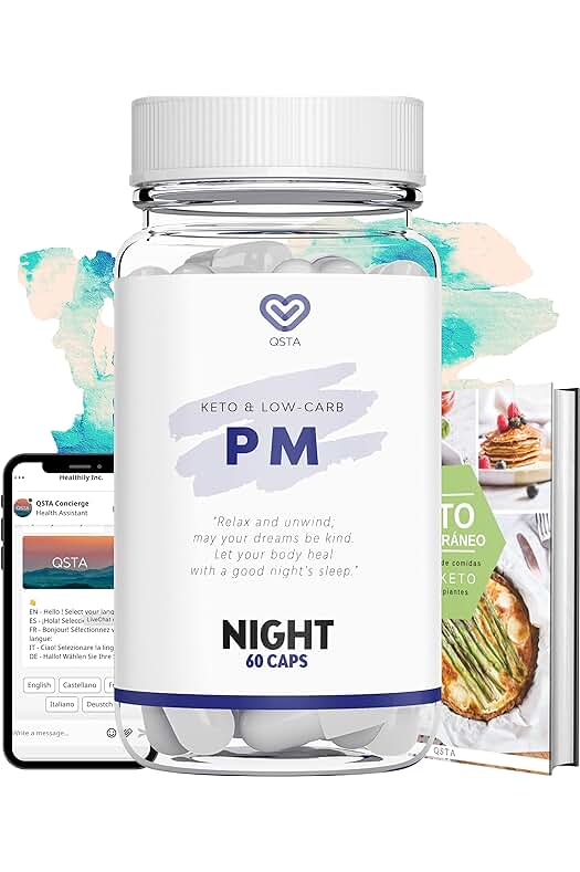 Suplemento Keto Plus Actives - Potente fórmula nocturna para una pérdida de peso efectiva.