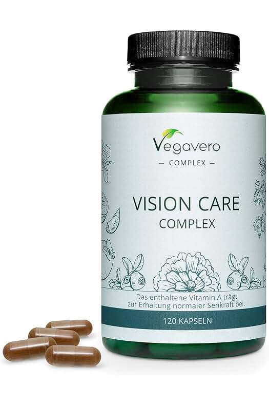 Suplemento vegano para mejorar la vista: Complex Vegavero® | Luteína + Zeaxantina + Zinc.