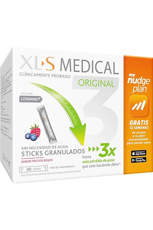 Suplemento XLS Medical Original - Pierde peso eficazmente con el apoyo de un nutricionista.