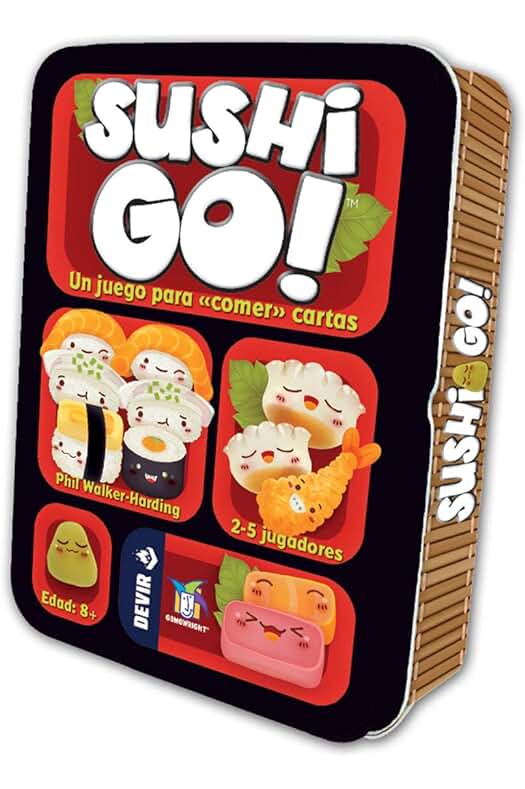 Sushi Go - El juego de cartas perfecto para divertirse con amigos y fiestas