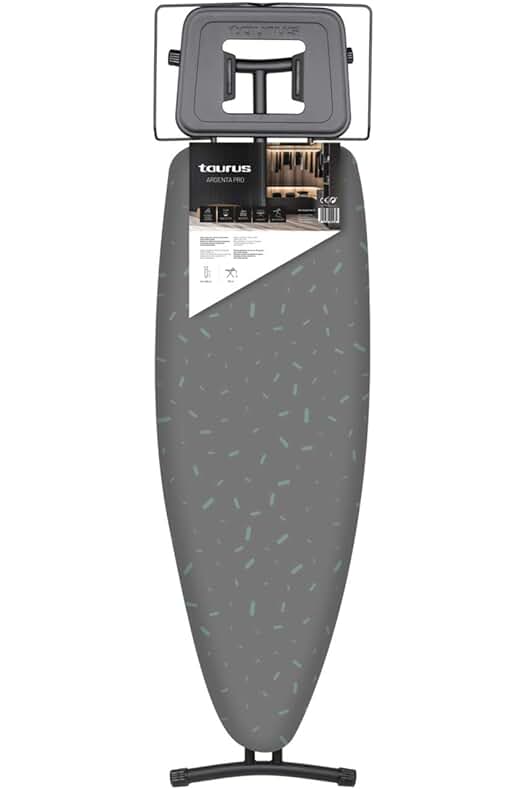 Tabla de Planchar Taurus Argenta Pro - Ajustable en Altura y Compatible con Centros de Planchado.