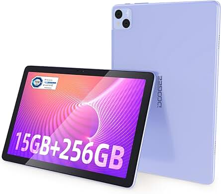 Tablet DOOGEE T10 Pro de 10,1 Pulgadas FHD+ con 15GB RAM y 256GB ROM