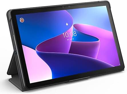 Tablet Lenovo Tab M10 (3rd Gen) con funda y película de regalo - Gris Oscuro.