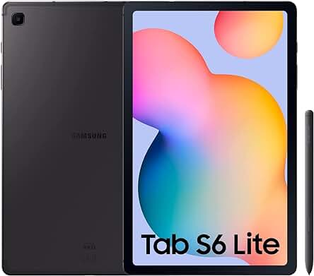 Tablet Samsung Galaxy Tab S6 Lite de 10.4 - Procesador Snapdragon 720G, 4 GB RAM, 128GB Almacenamiento