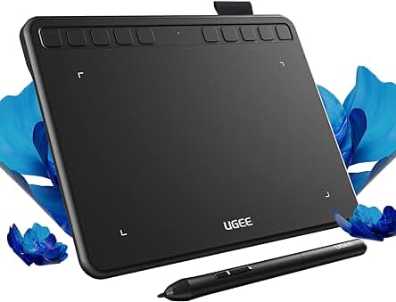 Tableta de dibujo digital UGEE S640: la herramienta perfecta para artistas digitales y diseñadores.