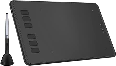 Tableta de dibujo gráfico HUION Inspiroy H640P: ¡precisión sin límites para artistas, diseñadores y aficionados!