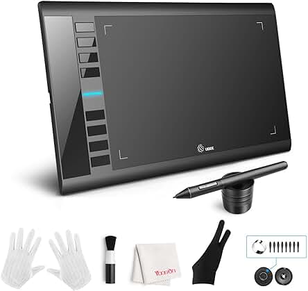 Tableta gráfica Ugee M708: La mejor opción para artistas y aficionados al dibujo digital.