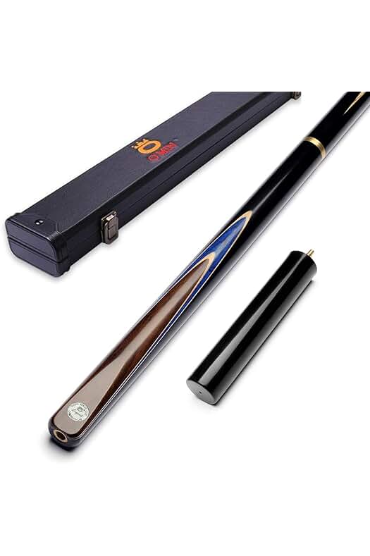 Taco Snooker Articulado OMIN de 137 cm con estuche y extensión (9,5 mm)