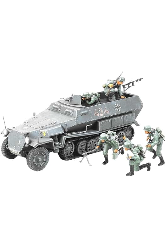 Tamiya - Maqueta de semioruga sd.kfz 251/1 Hanomag, escala 1:35 (35020)