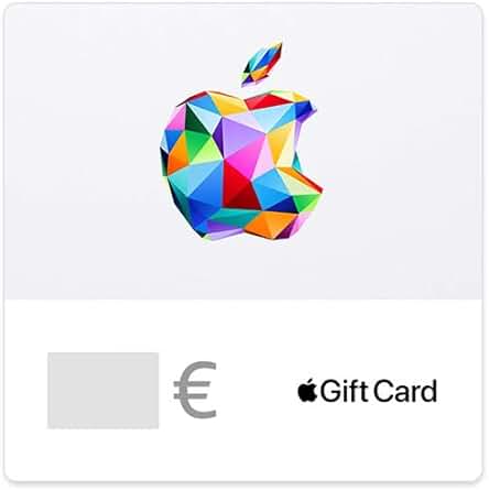 Tarjeta regalo Apple en línea para regalar tecnología y apps - para España.