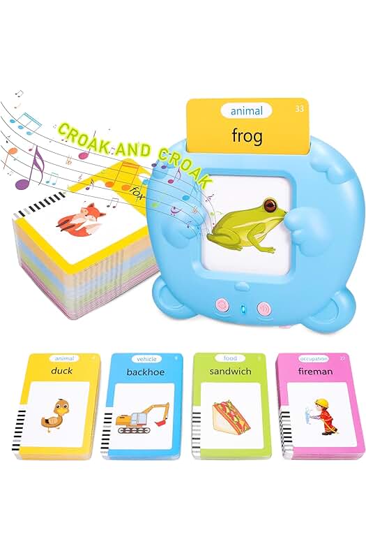 Tarjetas Flash Parlantes Interactivas para Potenciar el Aprendizaje de los Niños Pequeños