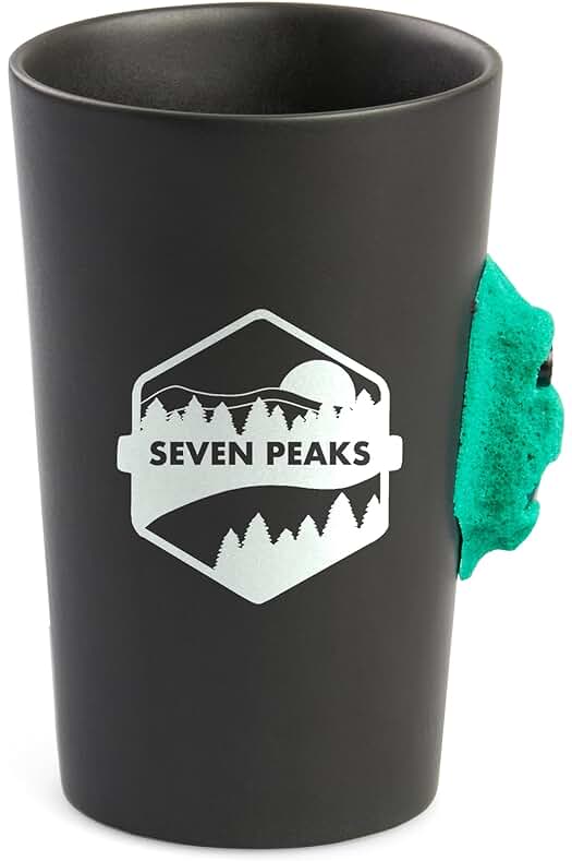 Taza de escalada: Aventura en cada sorbo: Taza de cerámica apta para microondas y resistente al agua