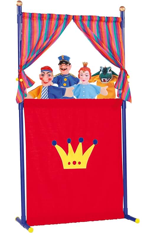 Teatro de marionetas Simba - Divertida diversión con títeres para niños (4586783)