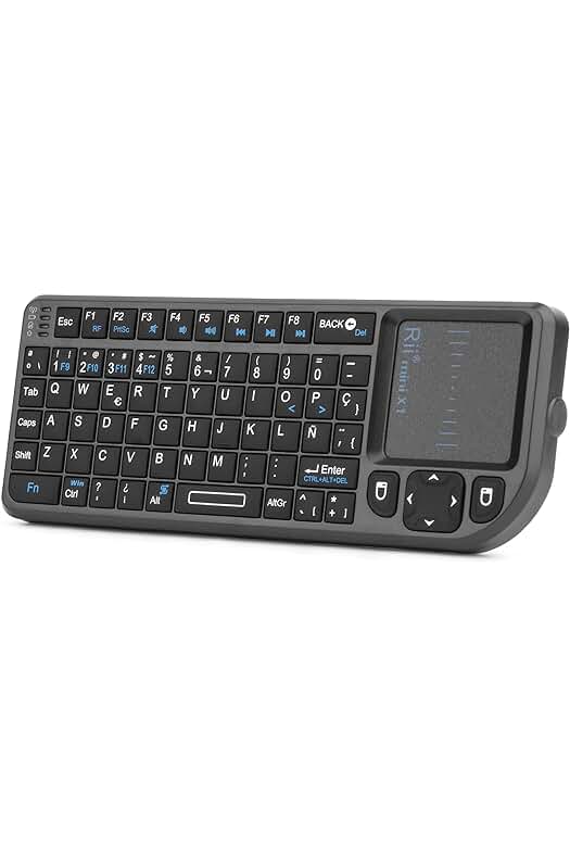 Teclado inalámbrico compacto para Smart TV, PC y consolas - Rii X1 Mini Wireless Keyboard